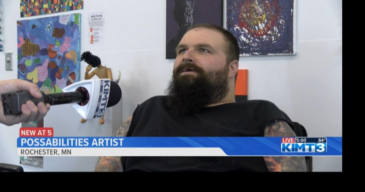 Rochester artist finds a unique way to express himself | News | kimt.com