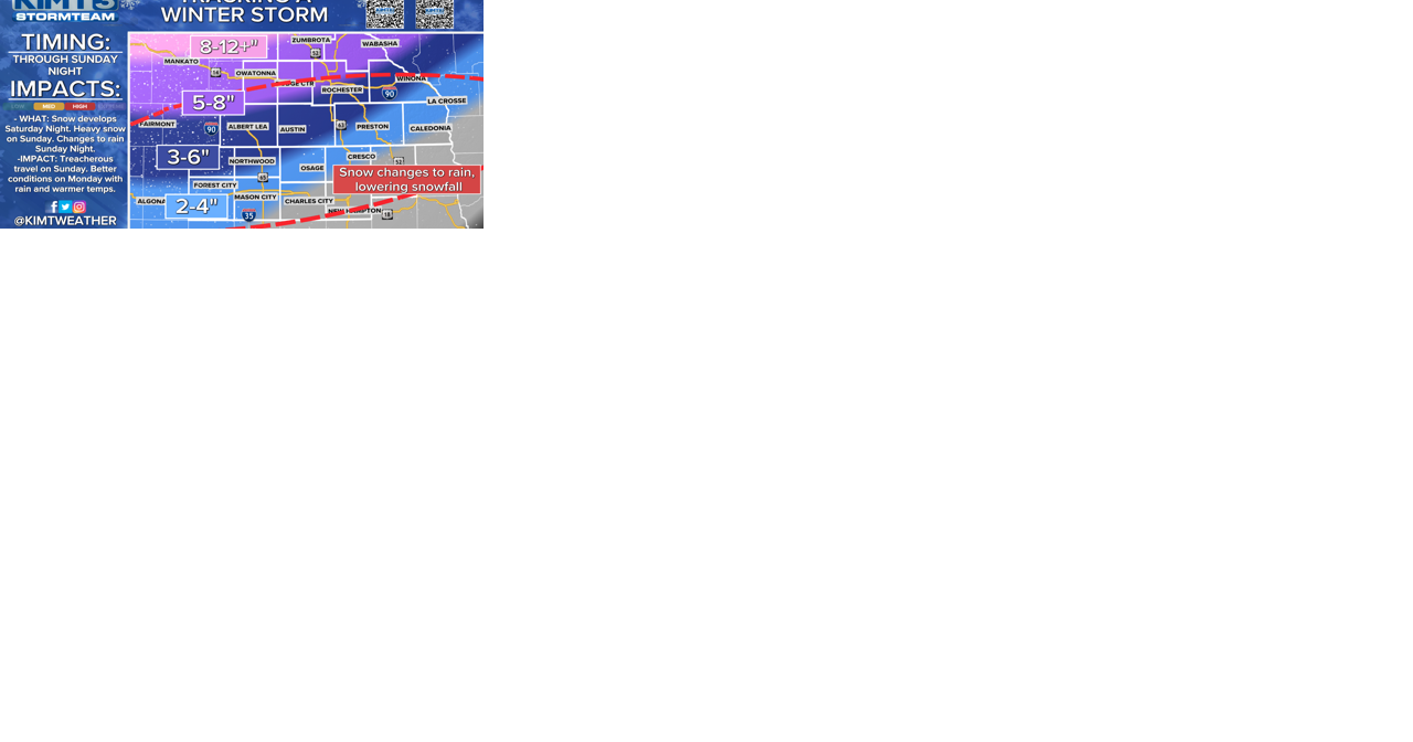 StormTeam 3: Winter Storm Arriving Sunday - Vimarsana News