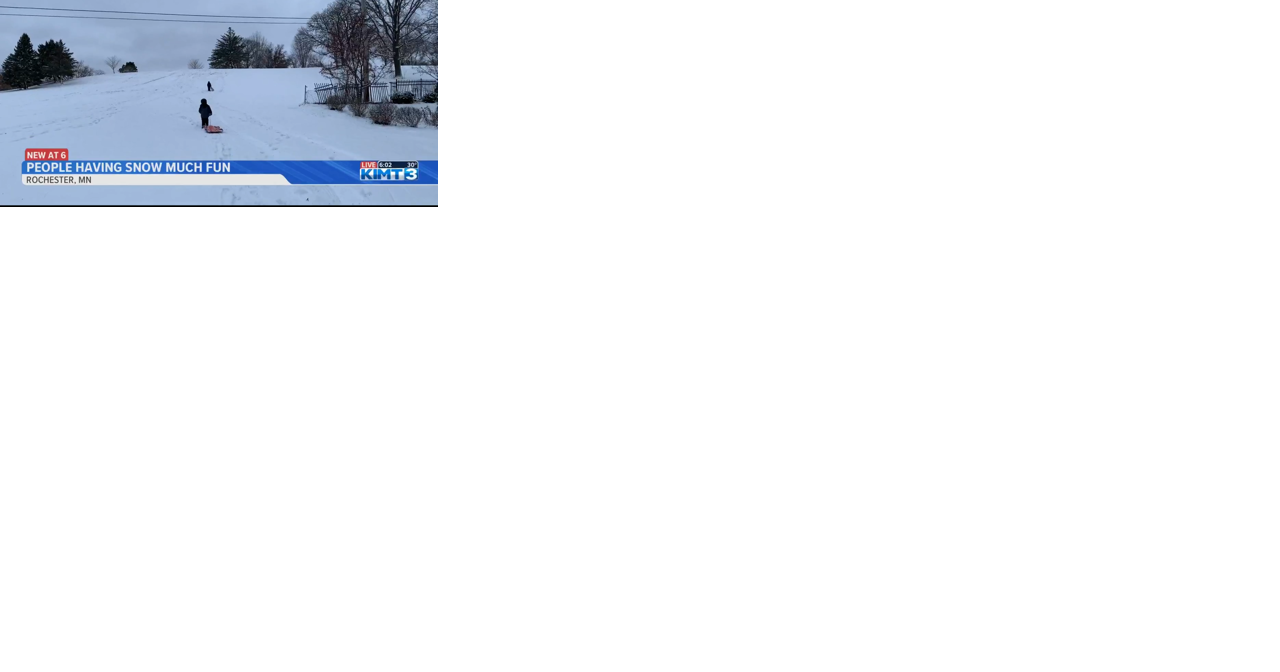 Rochester residents having snow much fun - Vimarsana News