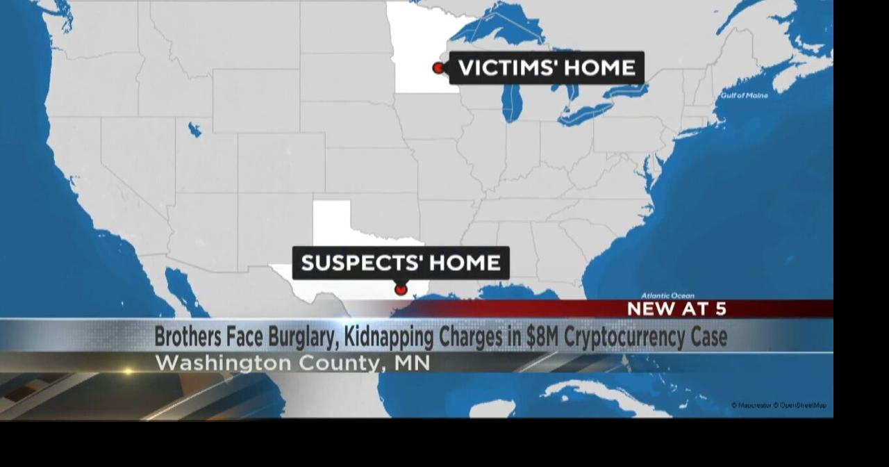 Brothers face burglary, kidnapping charges in $8M cryptocurrency case ...