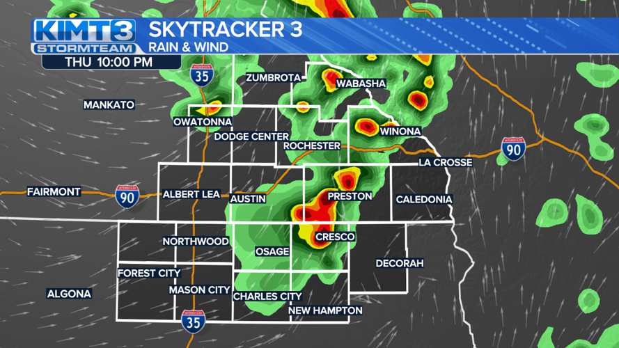StormTeam 3: Severe weather possible today and tomorrow | News | kimt.com