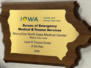 MercyOne North Iowa Medical Center Named Iowa’s Top Level III Trauma Center