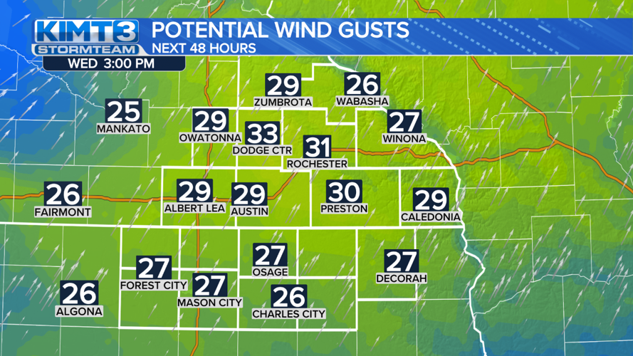 StormTeam 3: Warm, windy Wednesday with elevated fire danger | News ...