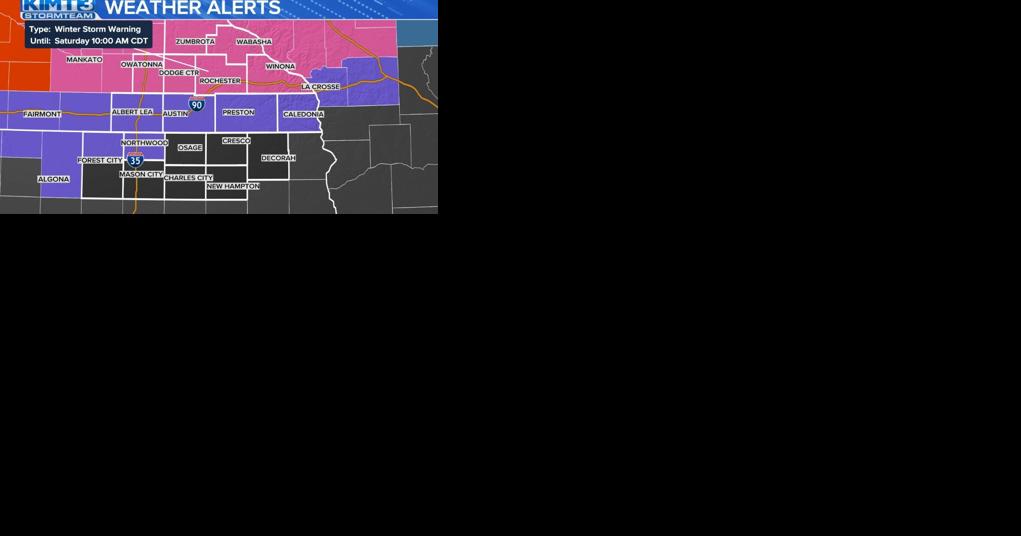 Winter Storm Warning issued in some counties: Here's the latest - Vimarsana News