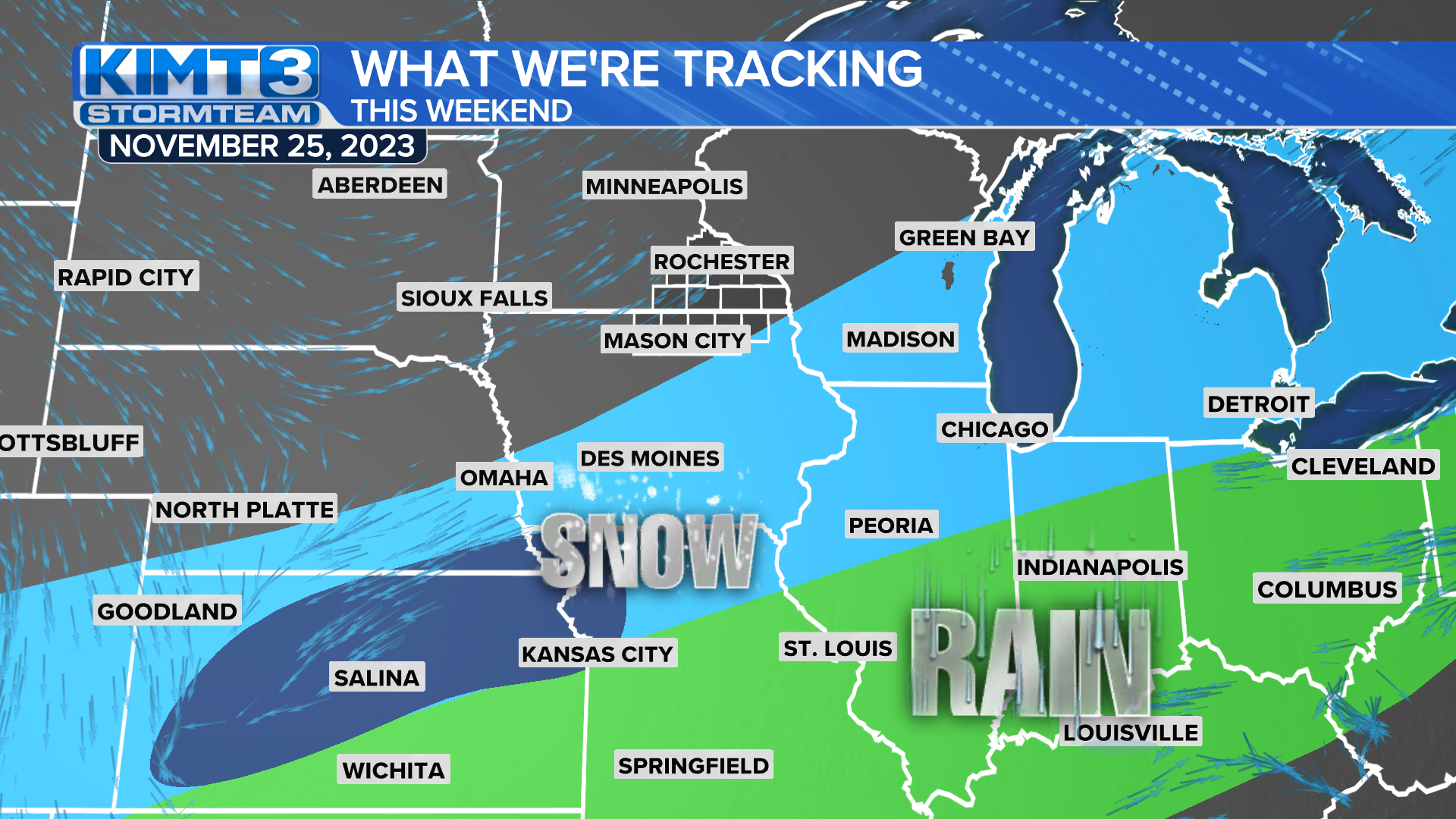 Snow Could Affect Post-Thanksgiving Travel This Weekend | News | Kimt.com