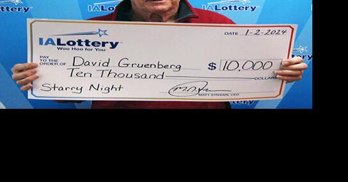 Clear Lake man wins $10,000 from Iowa Lottery - Vimarsana News