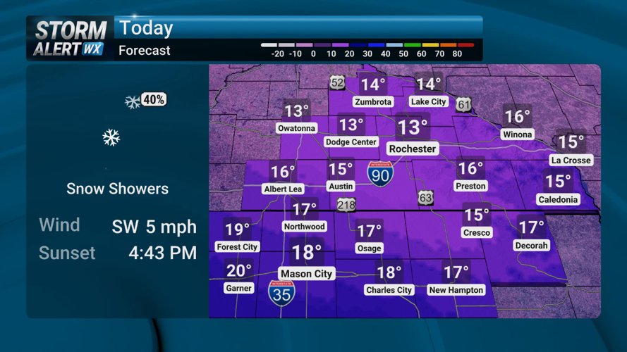 Storm Alert Wx 3: Cold start to 2026 with more snow, warming next week ...