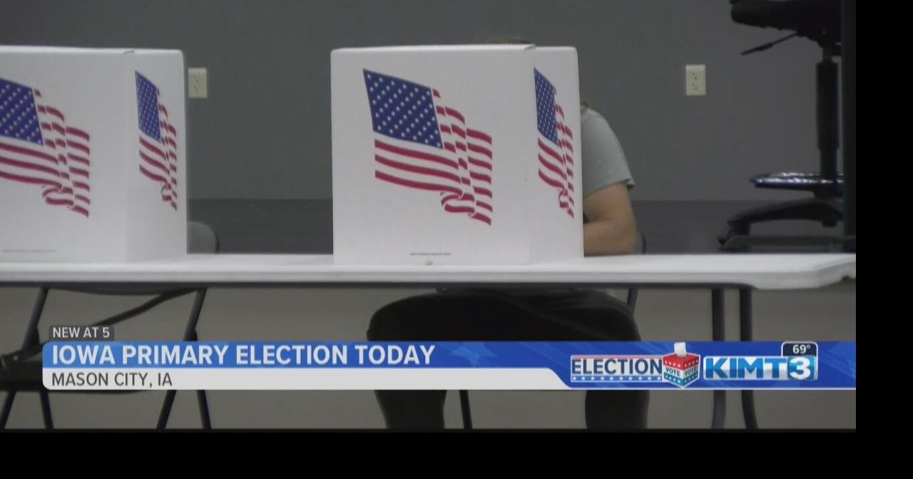 Polling sites across Iowa open for primary voting News