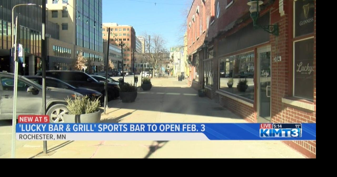 Lucky's Bar and Grill prepares to open in downtown Rochester Feb. 3 ...