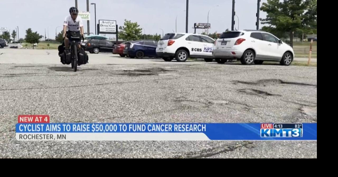 Reason to Ride: New York cyclist crosses country to combat cancer ...