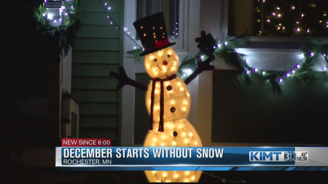 Christmas Day Weather 2022 Rochester Minn Warm Start To December Sees Pre-Winter Mix Of Opinions In Rochester |  Community | Kimt.com