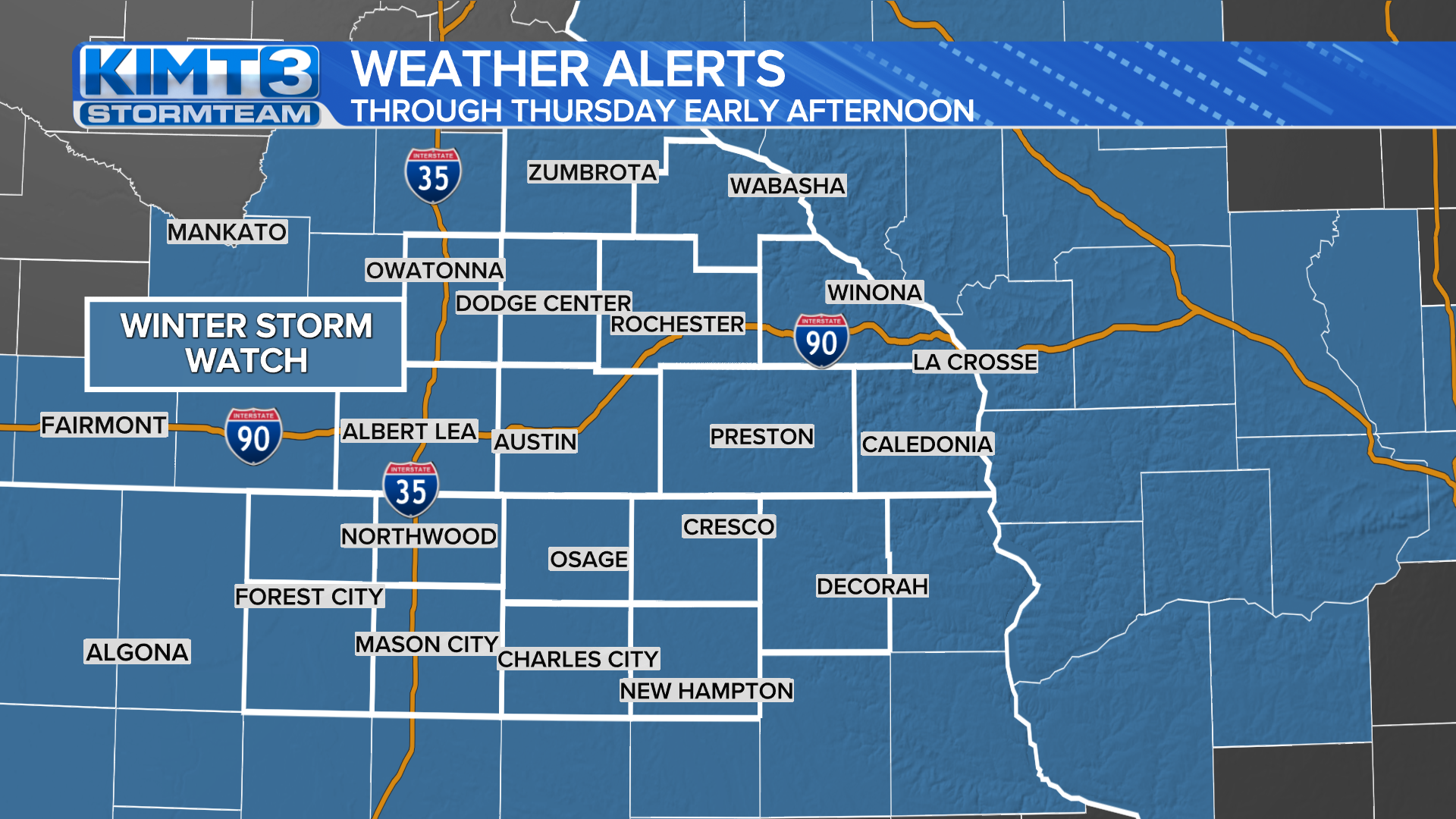 StormTeam 3: Impactful Winter Storm To Bring 5-8" Of Snow Wednesday ...