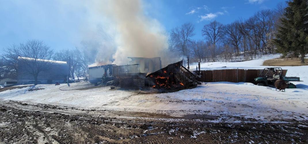 Roscoe Township home a total loss after Saturday fire | News | kimt.com