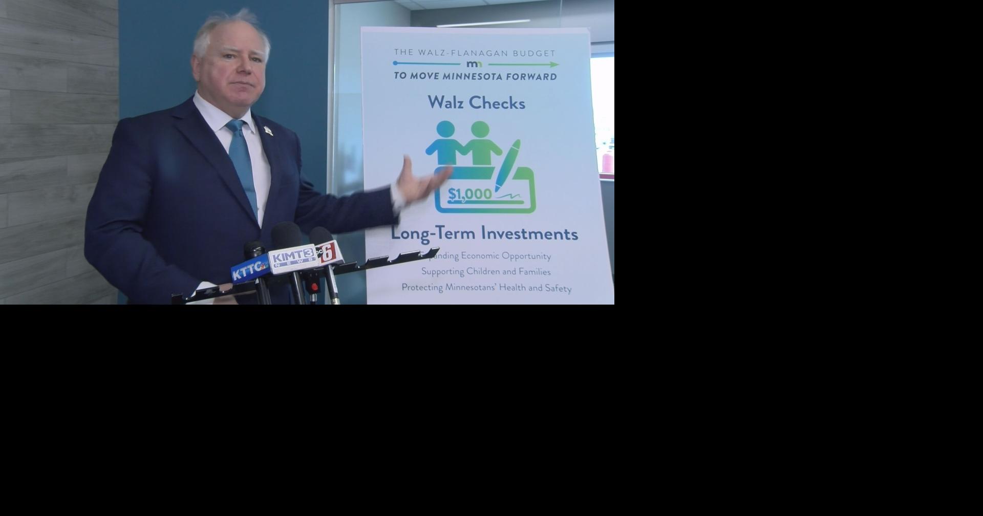 Gov. Walz touts 