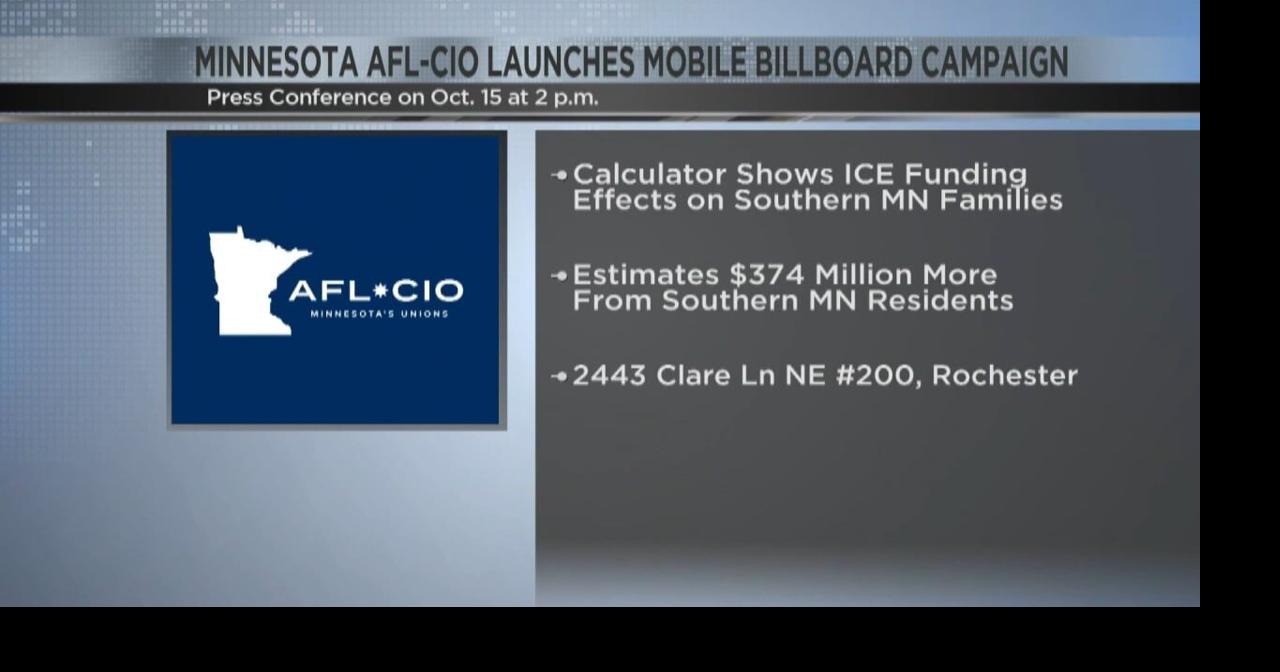 Minnesota AFL-CIO set to launch mobile billboard events Rochester today ...