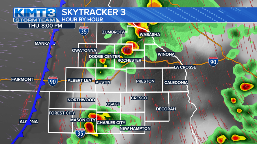 StormTeam 3: Severe weather Thursday, soaking rain to start next week ...