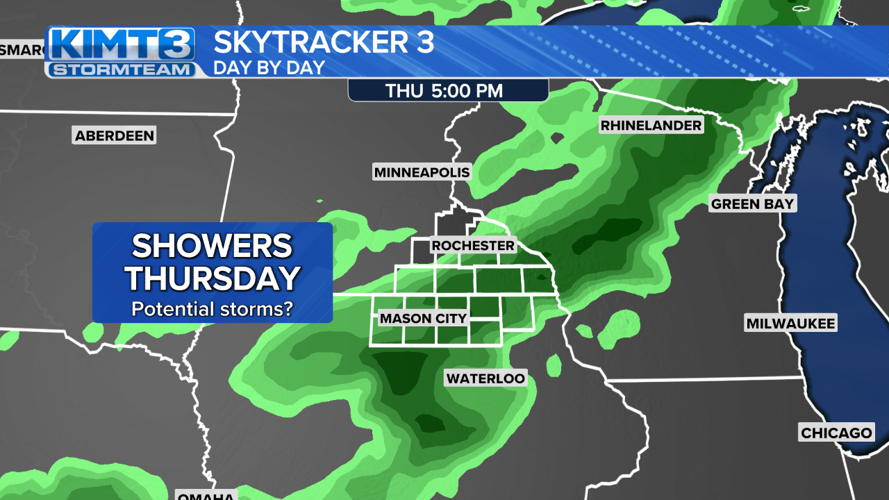 StormTeam 3: Showers possible Thursday, chilly weekend ahead | News ...