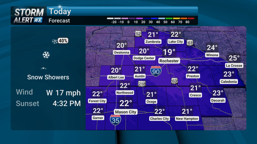 Storm Alert Wx 3: Cold front passes Friday, light snow Saturday | News ...