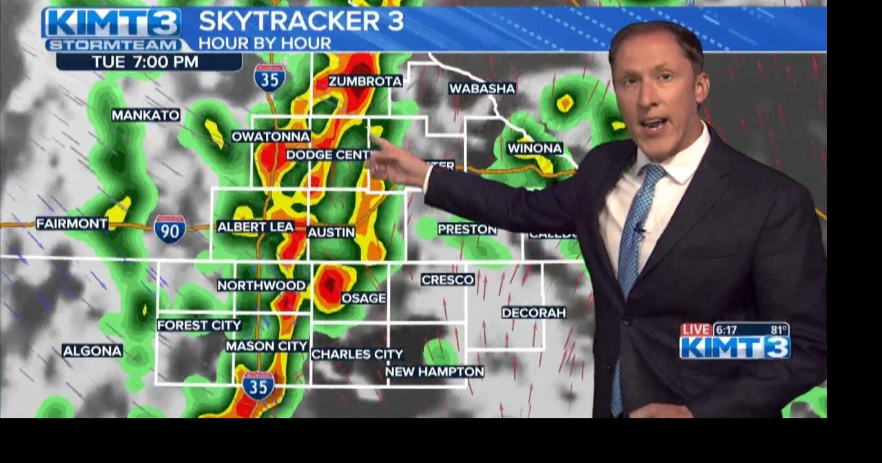 Chief Meteorologist Aaron White is tracking potential severe storms for ...