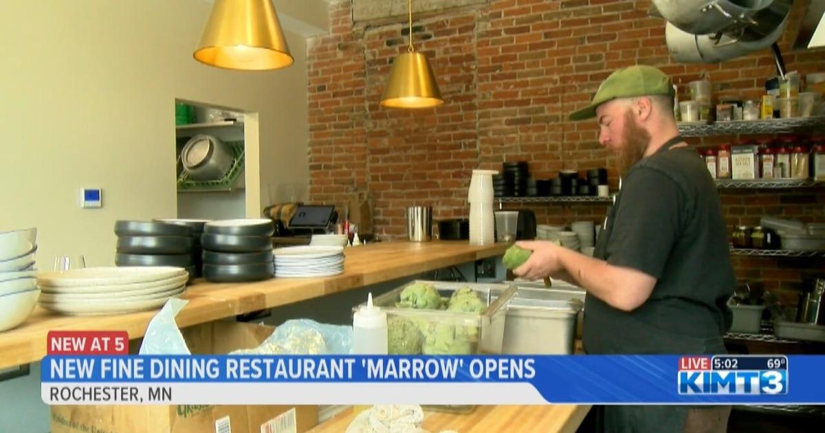 New Marrow restaurant offering a casual fine dining experience for the ...