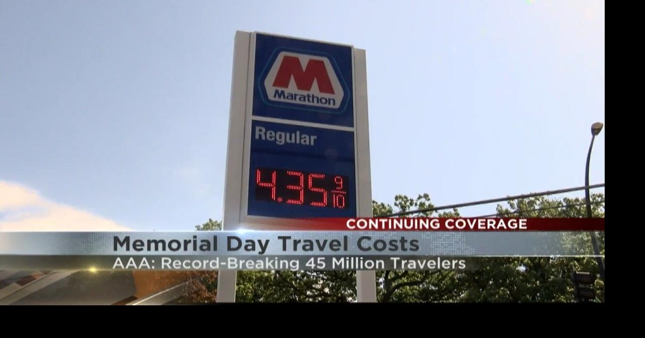 Memorial Day weekend travelers dealing with high gas prices | Video ...
