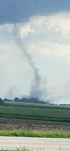 Tornado touchdown in Dodge County Monday evening | News | kimt.com