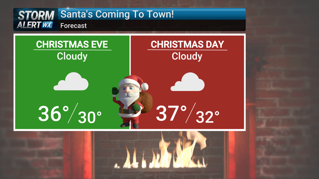Storm Alert Wx 3: Hazardous Monday AM travel, warm Christmas week ...