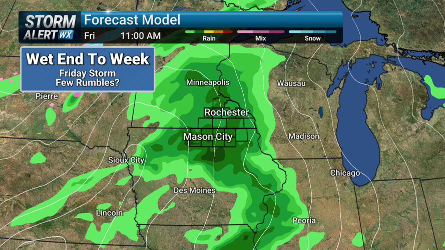 Storm Alert Wx 3: Wintry mix Monday night, springtime warmth this week ...