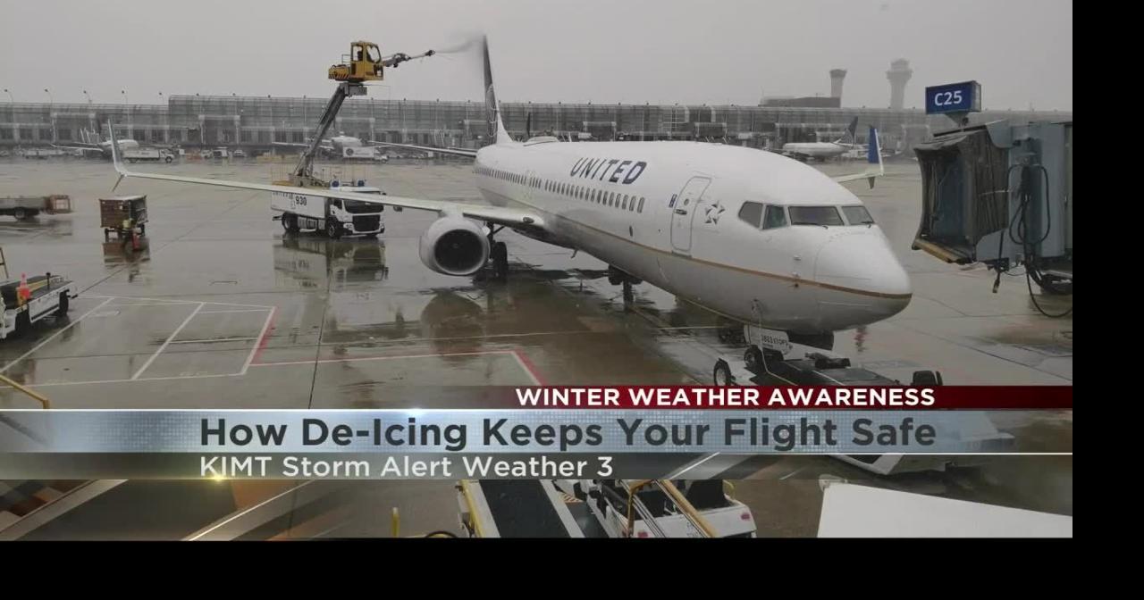 Winter Weather Awareness: Plane De-Icing Explained