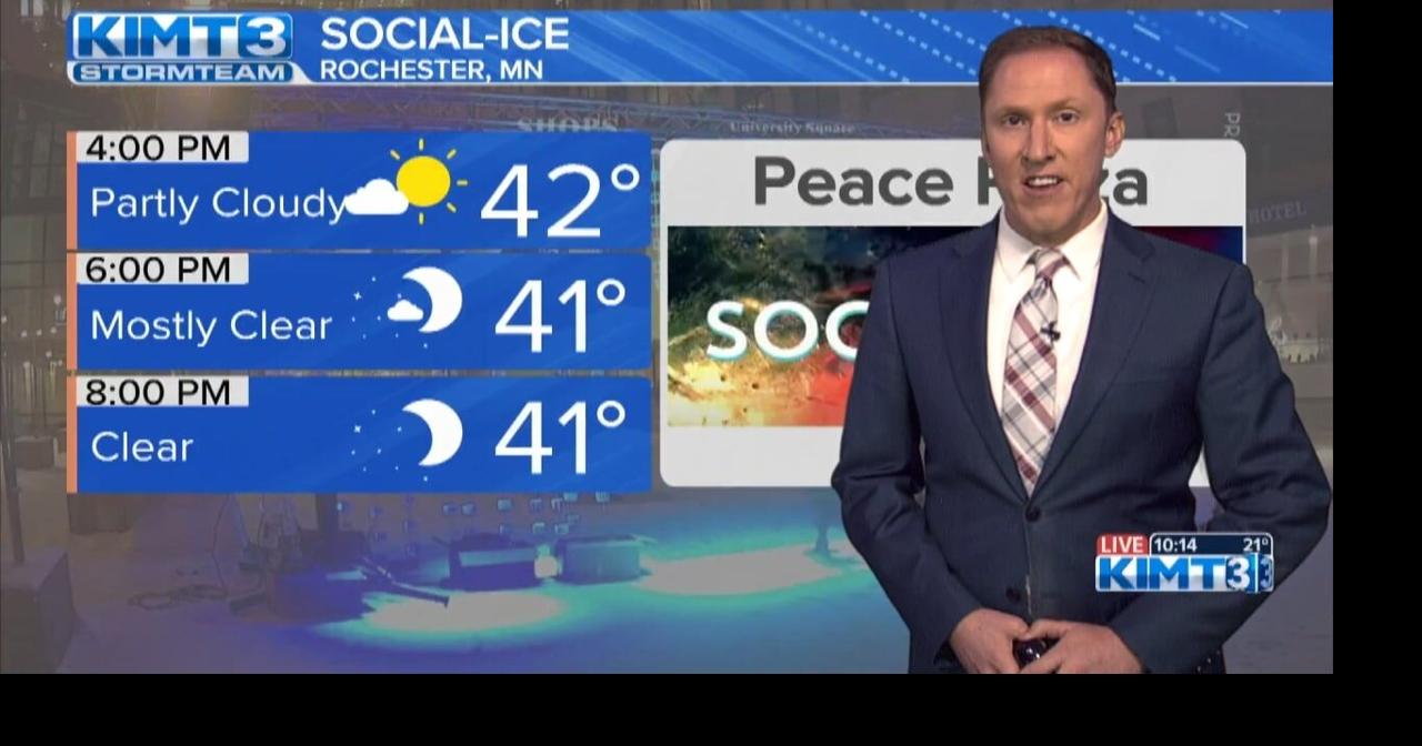 Sunnier skies return for the weekend! Video