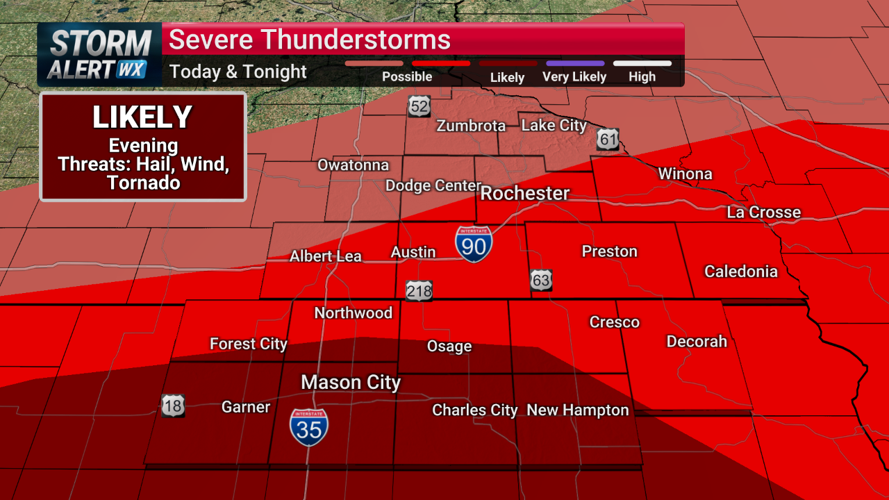 Storm Alert Wx 3: Severe weather onslaught begins Friday | News | kimt.com
