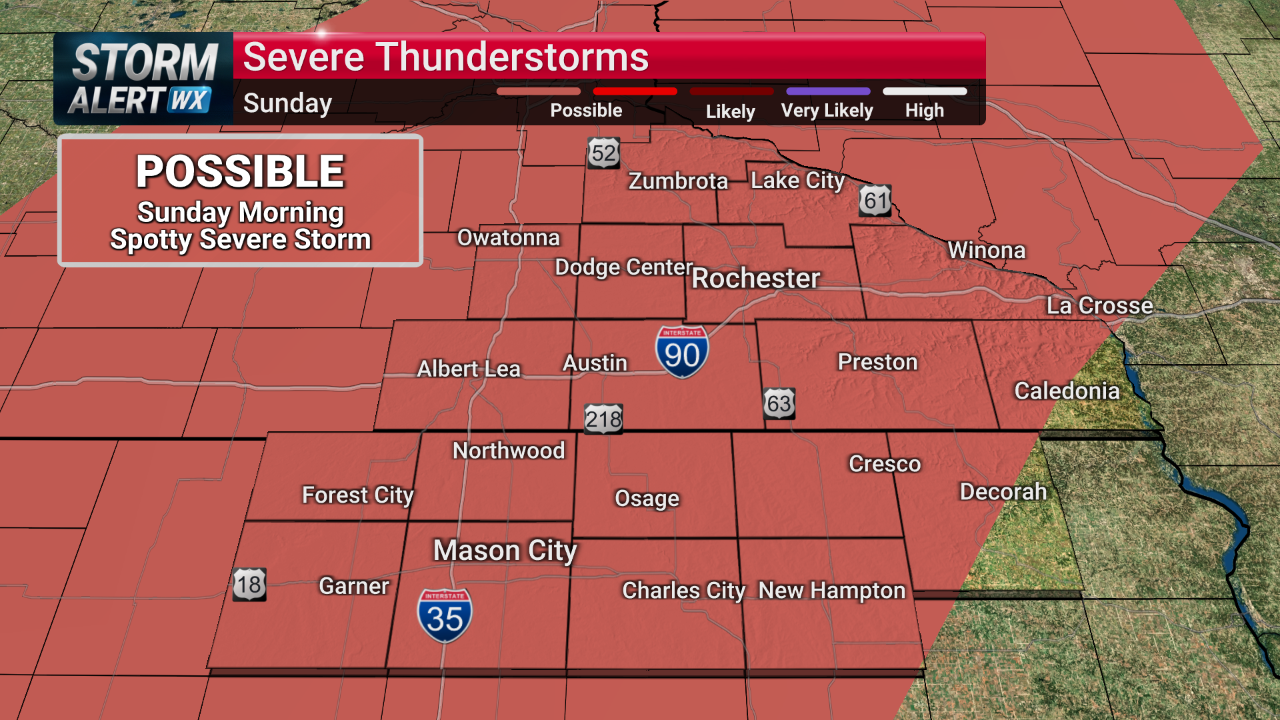 Storm Alert Wx 3: Nice Friday, spotty weekend wetness | News | kimt.com