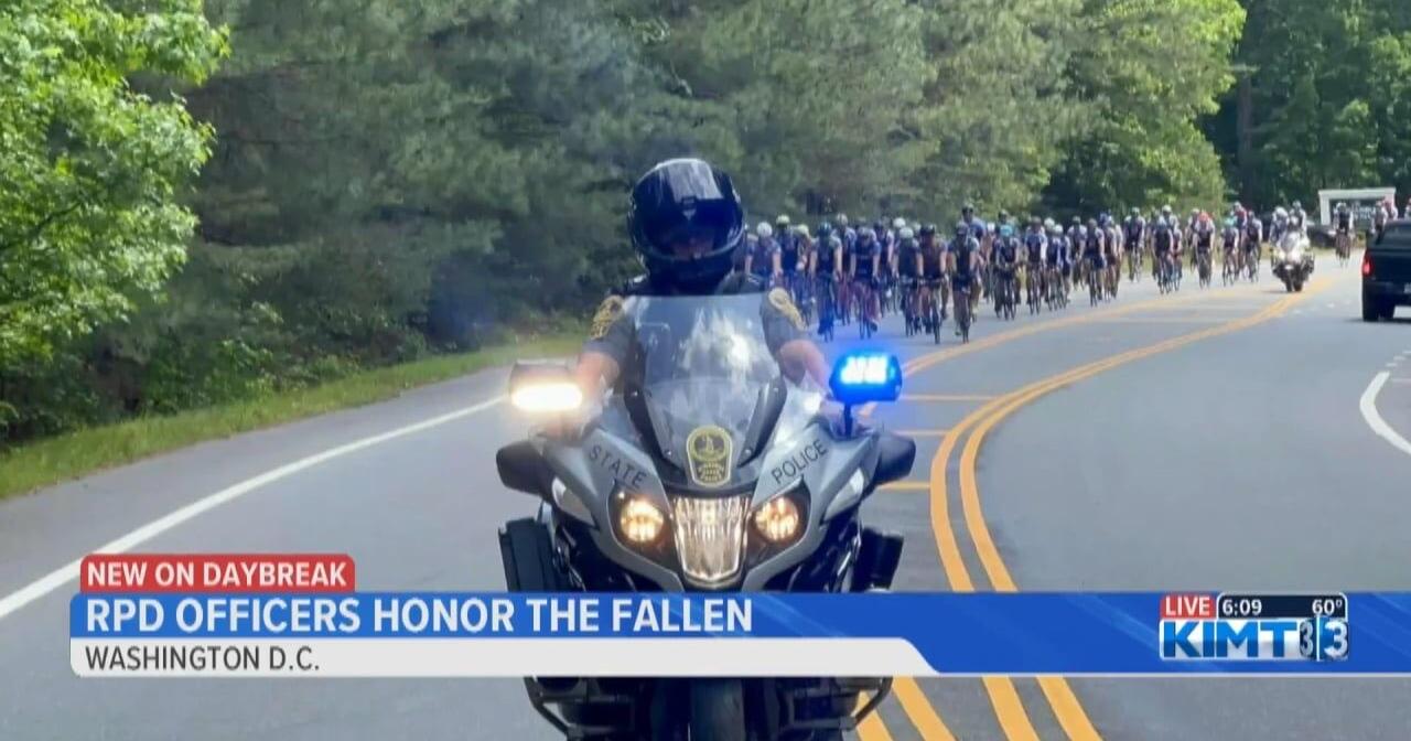 'Powerful, emotional experience': RPD officers honor the fallen in Road to Hope memorial ride - Vimarsana News