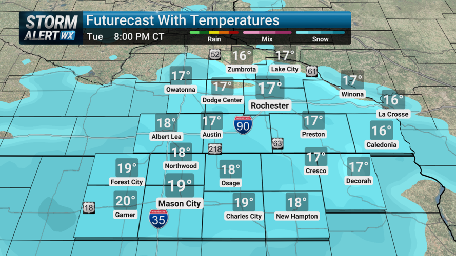 Storm Alert Wx 3: Sub-zero wind chills Monday, two shots of snow this ...