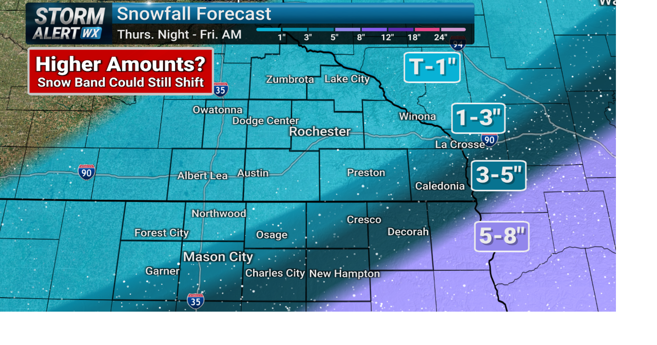 Winter Weather Advisory issued for additional snow accumulations Thursday night