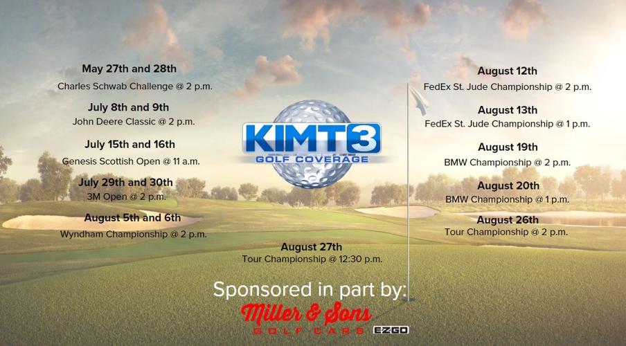 Follow all summer Here's the CBS golf schedule Sports
