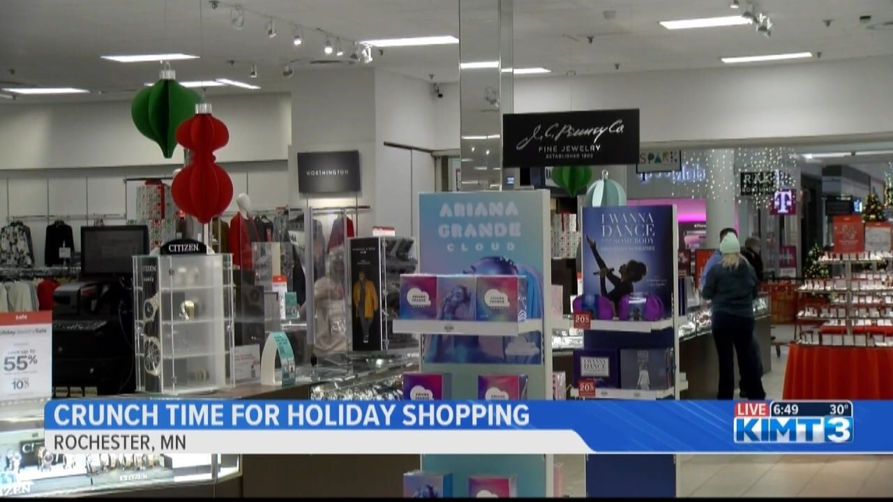 Crunch time for holiday shoppers! | Multimedia