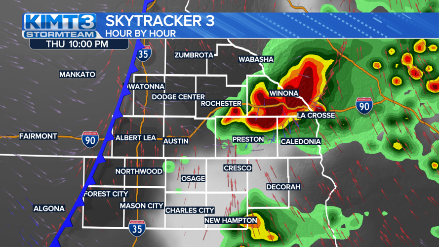 StormTeam 3: Severe weather Thursday, soaking rain to start next week ...