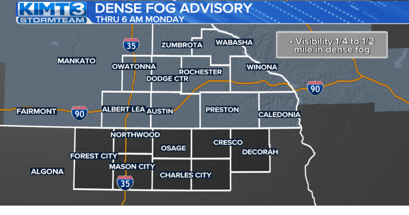 Fog Advisories expire but patches remain through morning commute