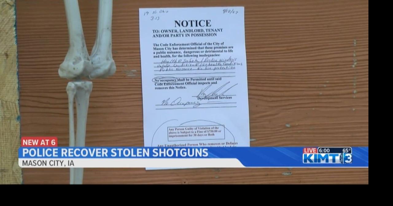Mason City Police Chief speaks on gun shots fired Tuesday afternoon ...