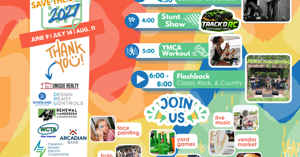 Albert Lea's summer send-off: Wind Down Wednesday returns Aug. 12