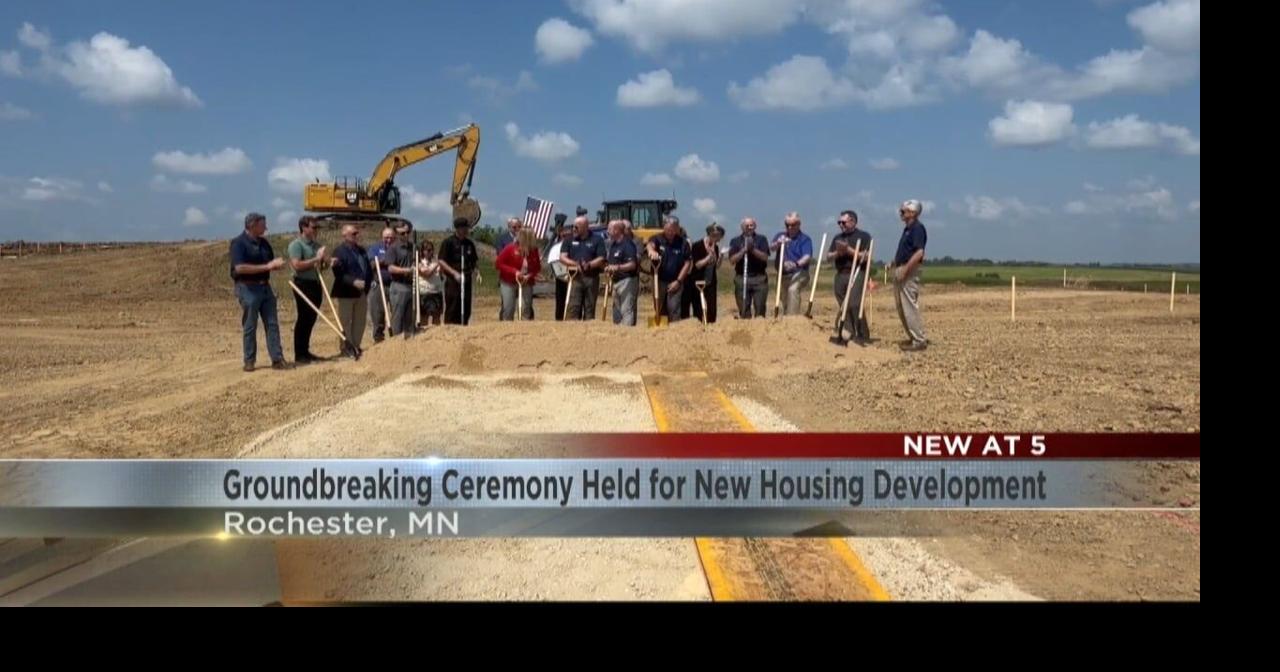 Groundbreaking ceremony held for new Rochester housing development