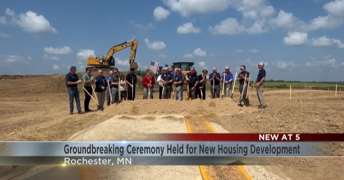 Groundbreaking ceremony held for new Rochester housing development
