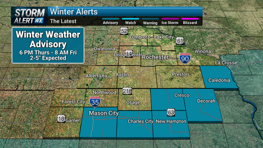 Winter Weather Advisory issued for additional snow accumulations ...