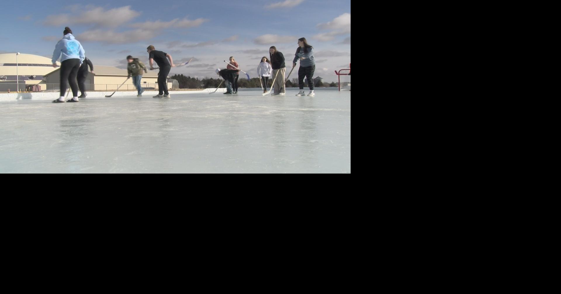 New ice rink at Grand Meadow Public Schools a success | News | kimt.com