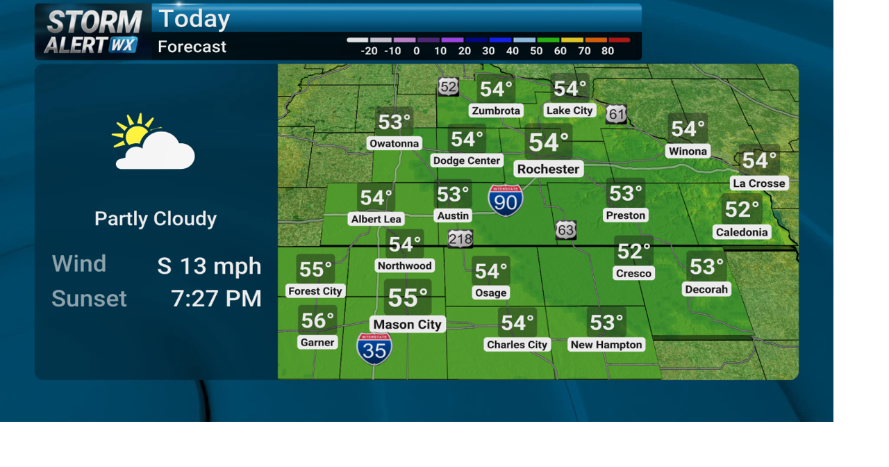Storm Alert Wx 3: Bit breezy Tuesday, warmth peaks Wednesday | News ...