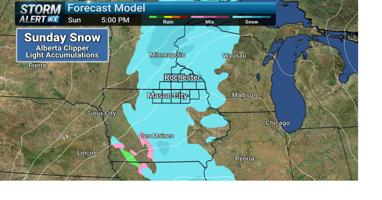Storm Alert Wx 3: Seasonable conditions, snow return this weekend