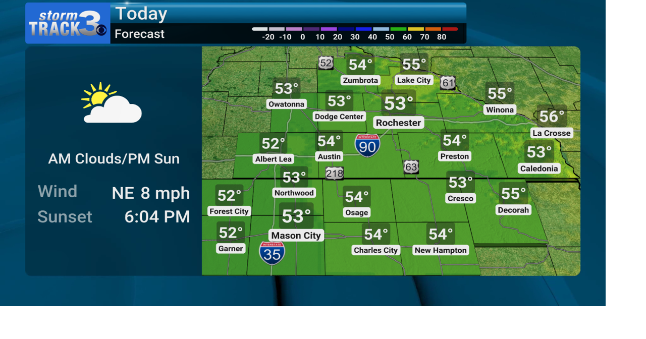 StormTrack 3: Sun returns Wednesday, low rain threats to end week ...