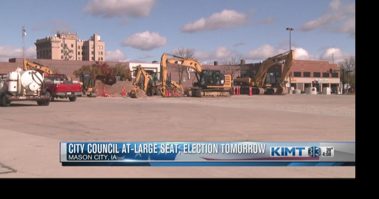Election 2021 Mason City councilatlarge seat on Tuesday's ballot