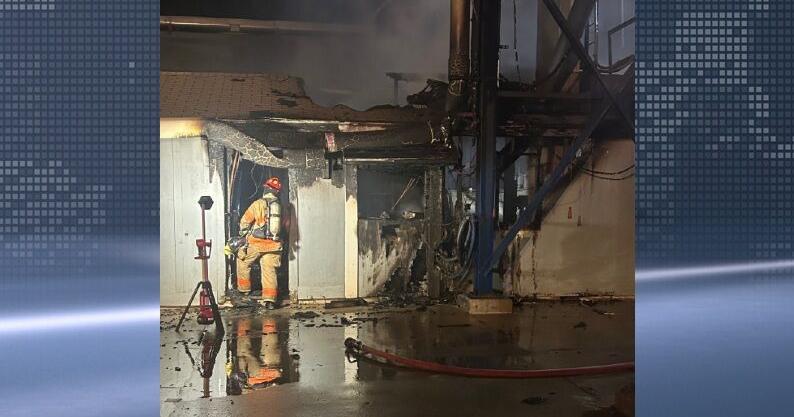 Fire damaged an ag business Friday in Stewartville | Local | kimt.com